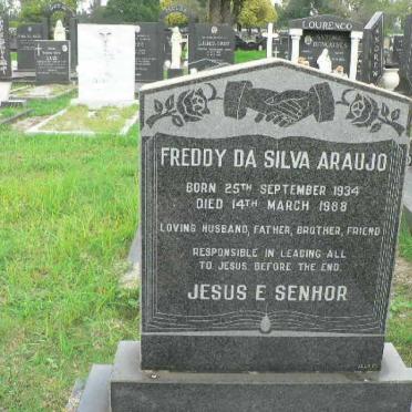 ARAUJO Freddy Da Silva 1934-1988