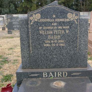 BAIRD William Peter W. 1898-1955