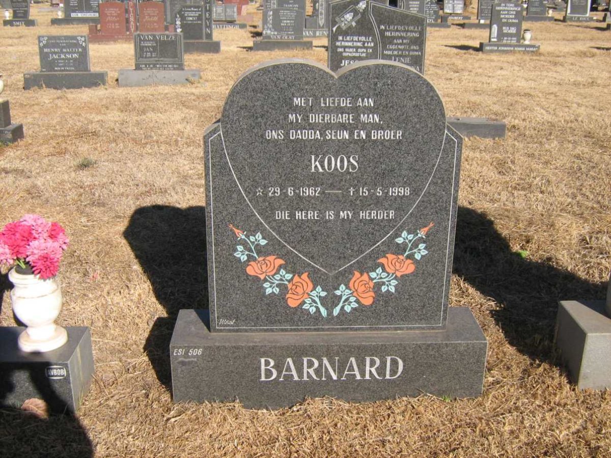 BARNARD Koos 1962-1998