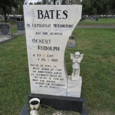BATES Ockert Rudolph 1980-1980