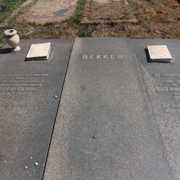 BEKKER Pieter Georg 1906-1975 & Suzanna Francina 1908-1985_1