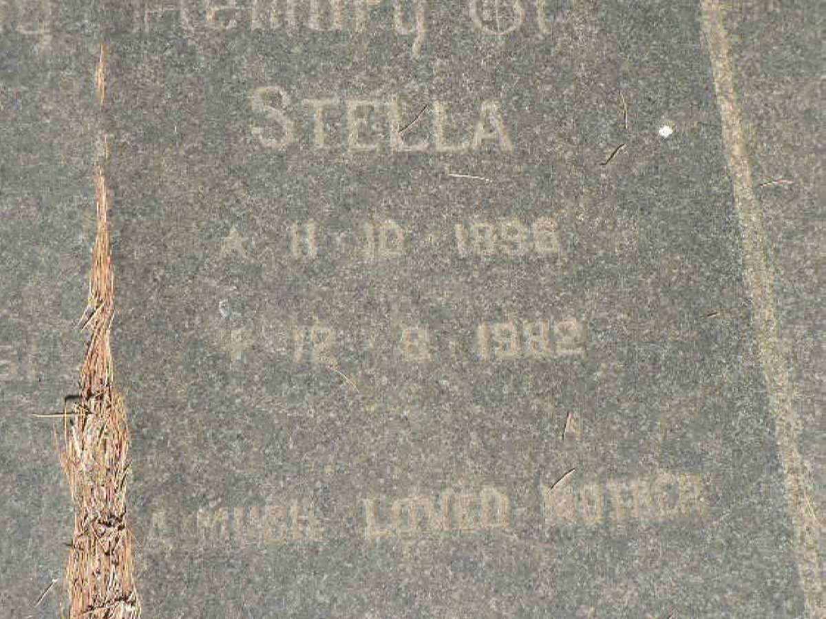 BESTER Stella 1896-1982