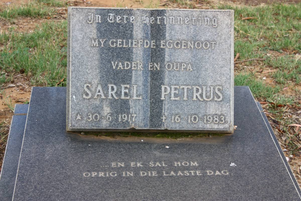 BEZUIDENHOUT Sarel Petrus 1917-1983