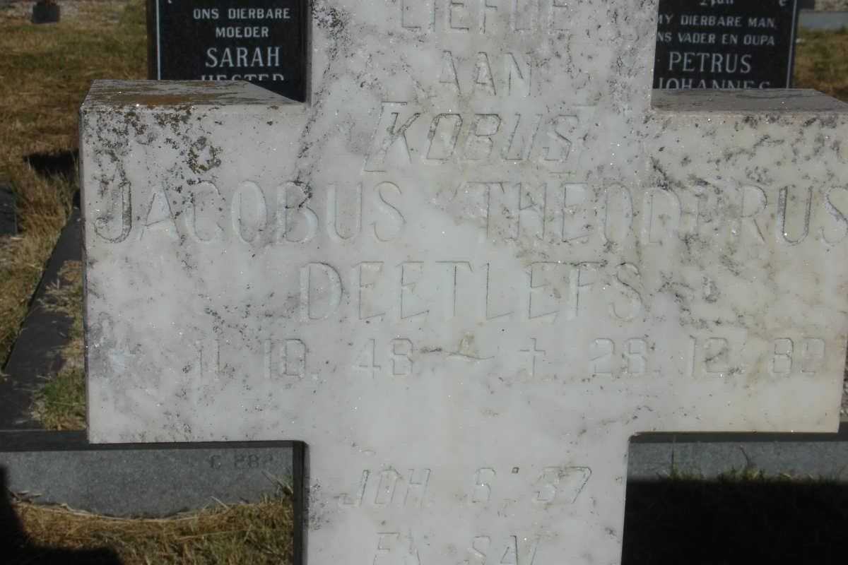 BEZUIDENHOUT Jacobus Theodorus Deetlefs 1948-1989