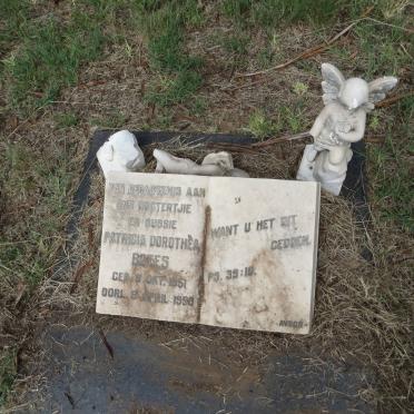 BOTES Patricia Dorothea 1951-1958