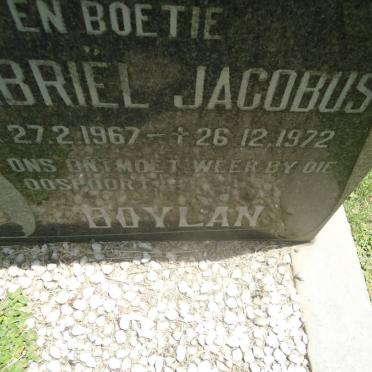 BOYLAN Gabriel Jacobus 1967-1972