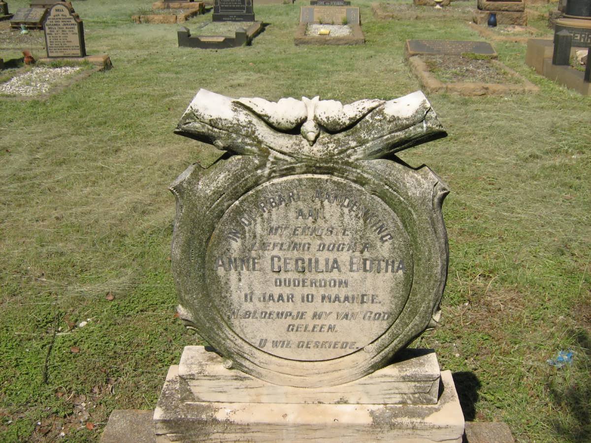 BOTHA Anne Cecilia