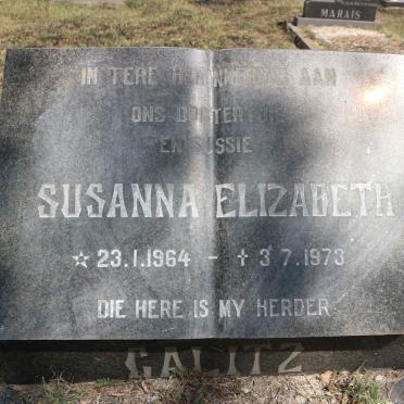 CALITZ Susanna Elizabeth 1964-1973