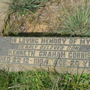 CORRIS Kenneth Graham -1934