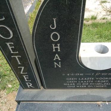 COETZER Johan 1941-1988