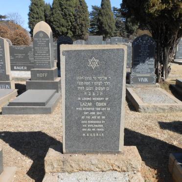 COHEN Lazar -1947