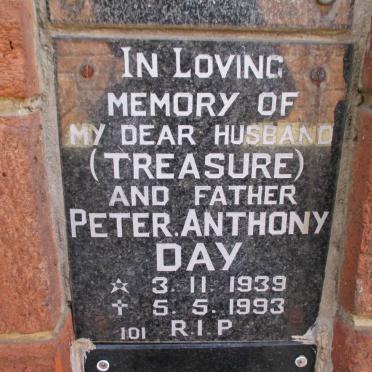 DAY Peter Anthony 1939-1993