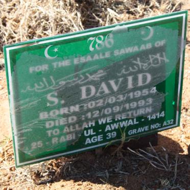 DAVID S. 1954-1993
