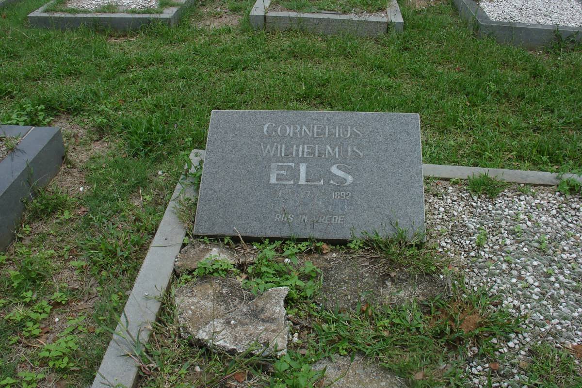 ELS Cornelius Wilhelmus 1892-