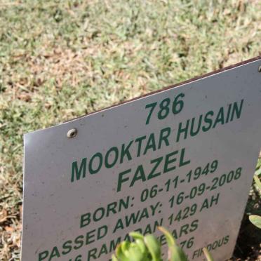 FAZEL Mooktar Husain 1949-2008