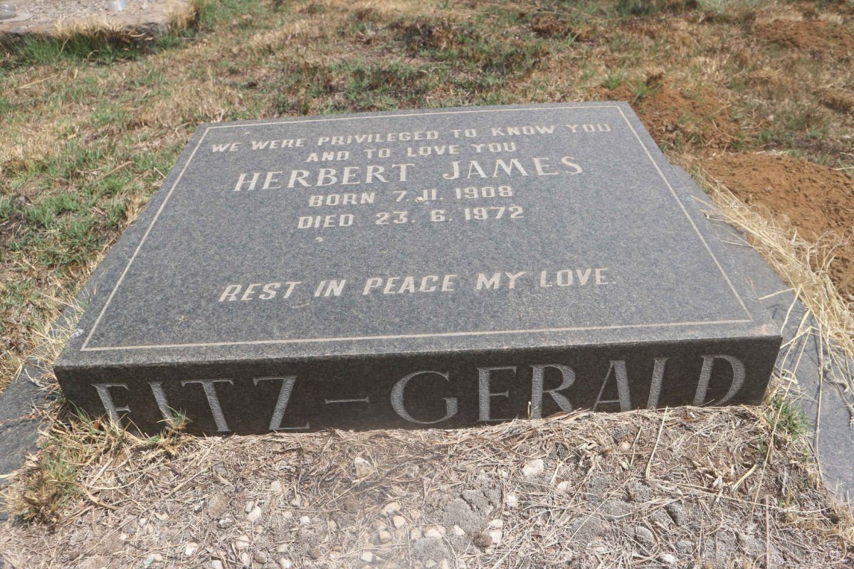 GERALD Herbert James, FITZ- 1908-1972