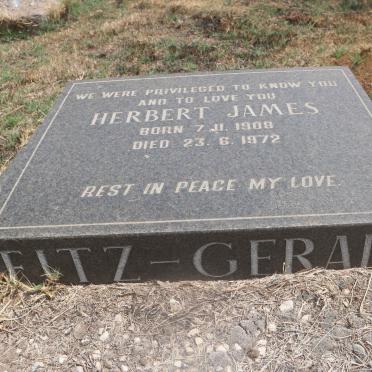 GERALD Herbert James, FITZ- 1908-1972