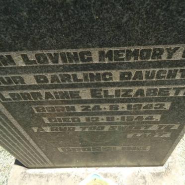 GROSSLING Lorraine Elizabeth 1943-1944