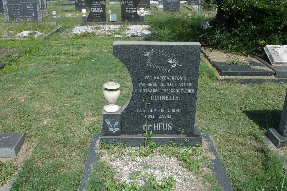 HEUS Cornelis, de 1914-1992