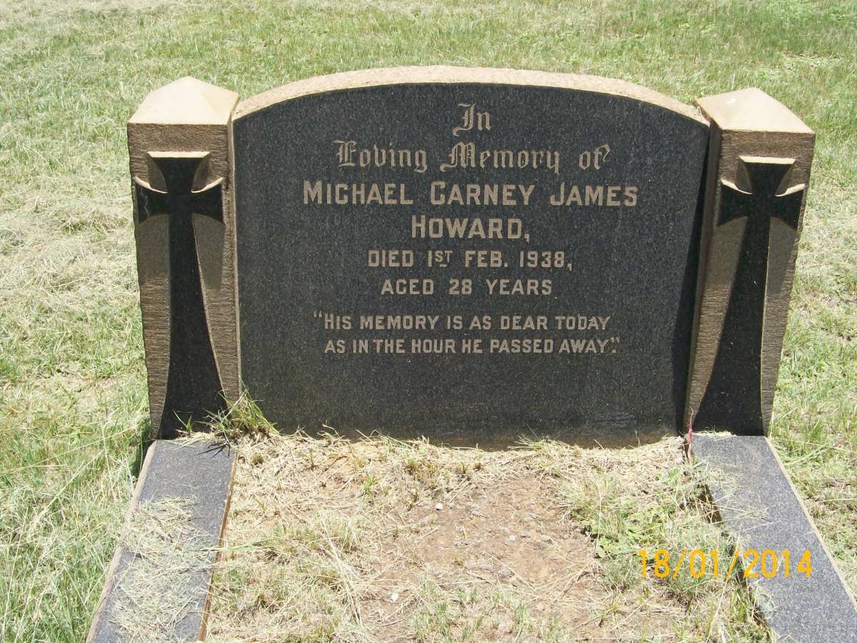 HOWARD Michael Carney James -1938