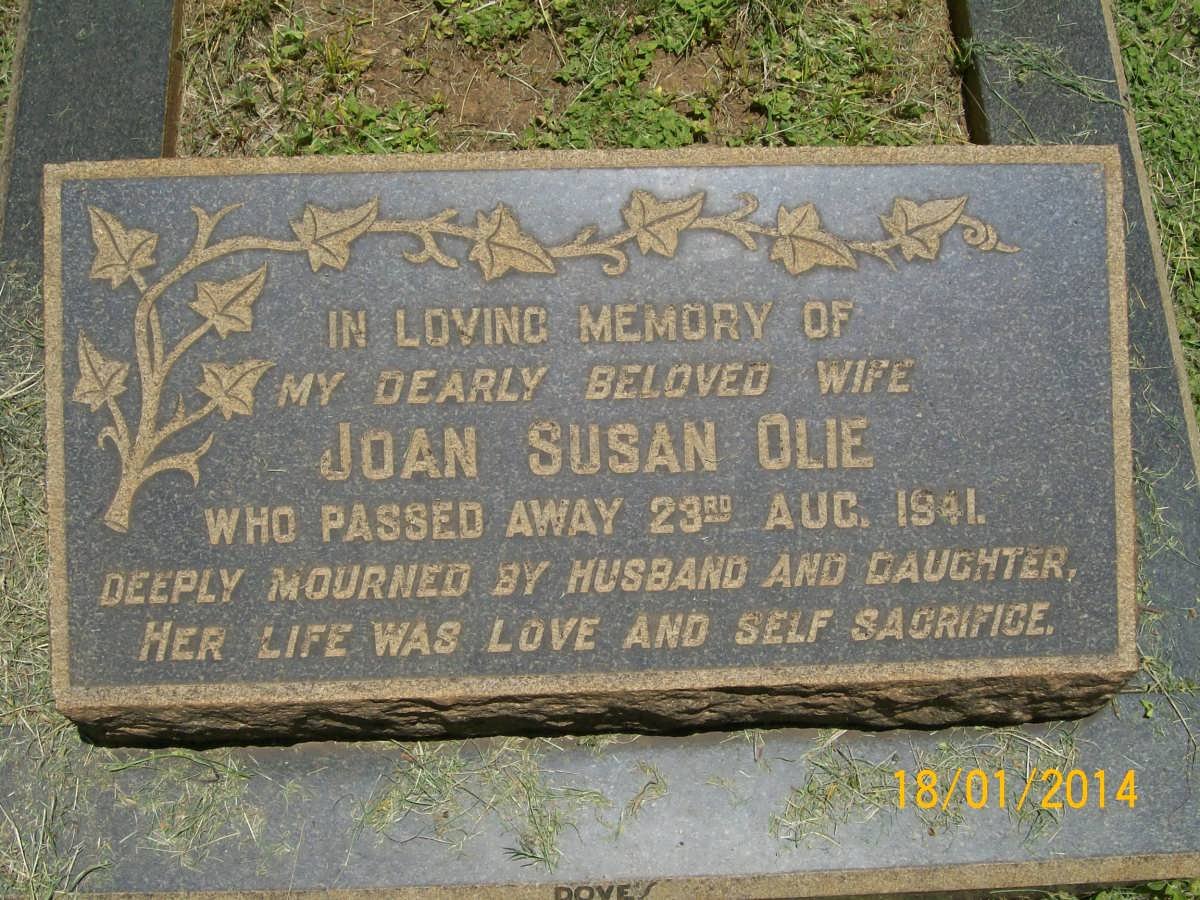 OLIE Joan Susan -1941