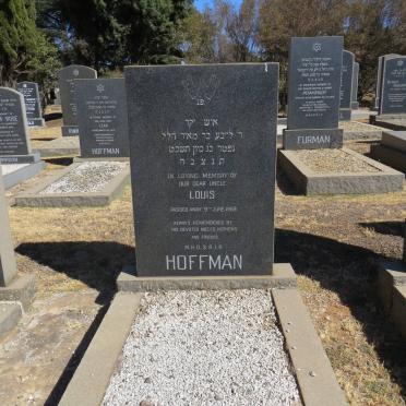 HOFFMAN Louis -1969