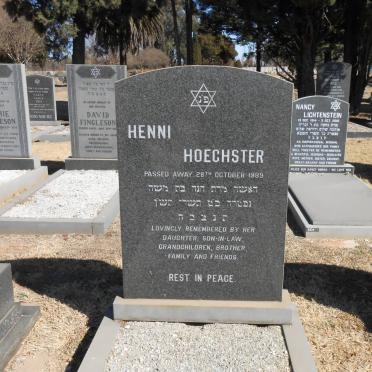 HOECHSTER Henni -1989