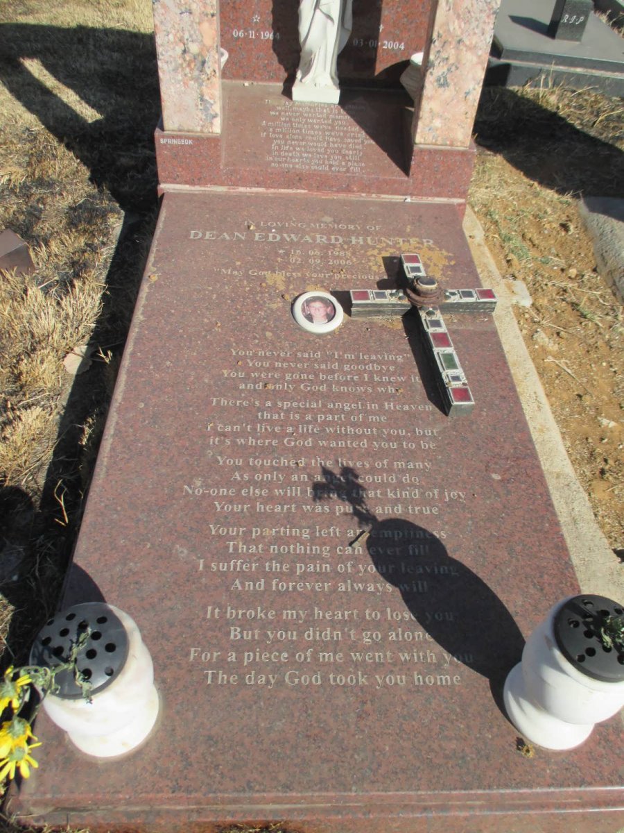 HUNTER Dean Edward 1988-2006