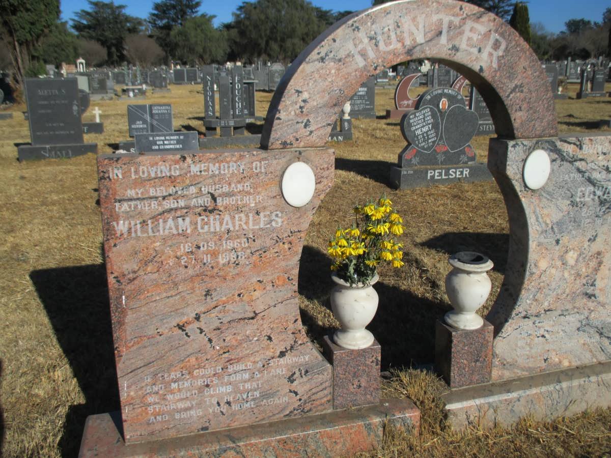 HUNTER William Charles 1960-19?8