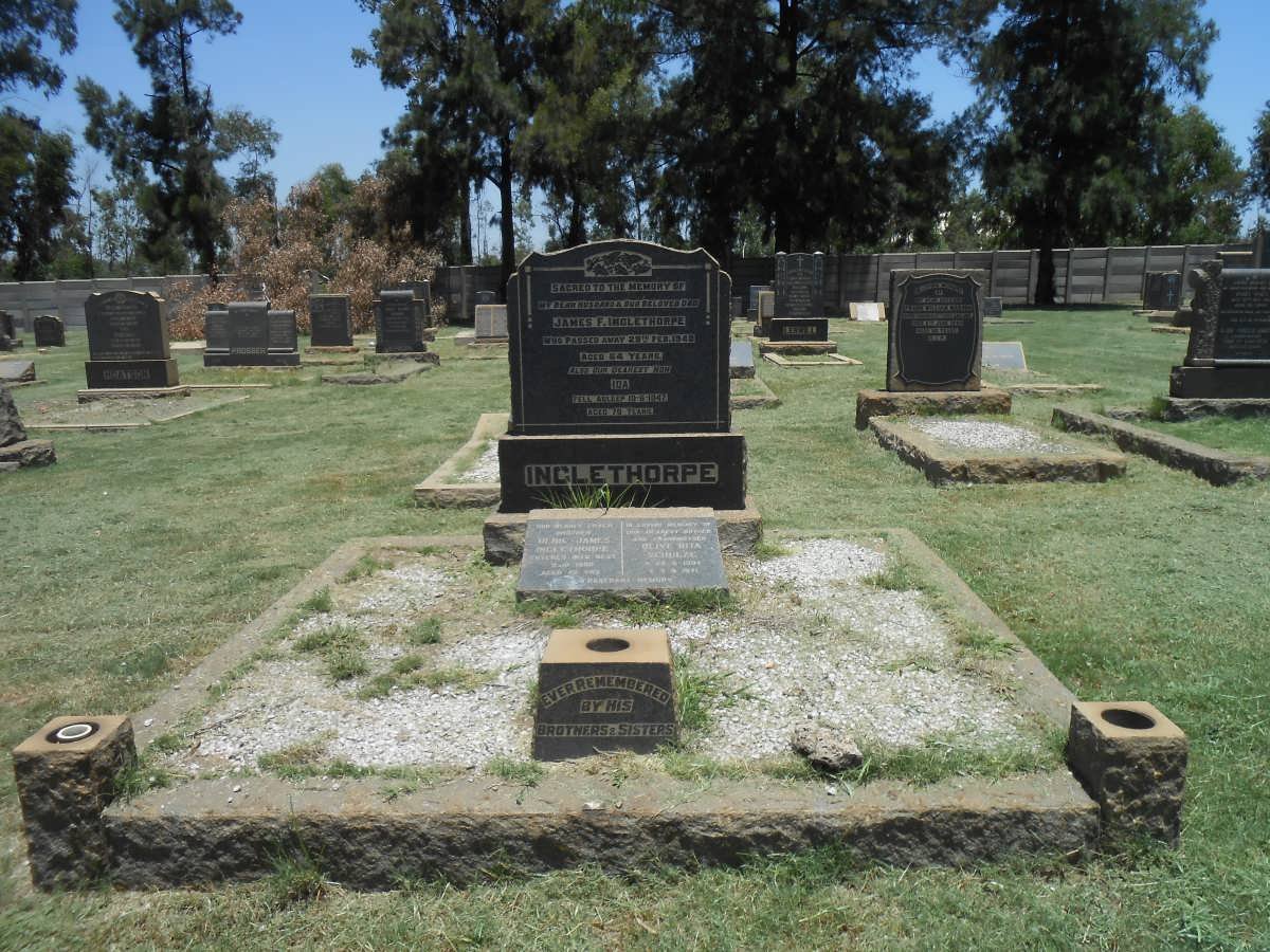 INCLETHORPE James F. -1940 &amp; Ida -1947 :: INCLETHORPE Ulric James -1950 &amp; Oliva Rita SCHULZE 1904-1971