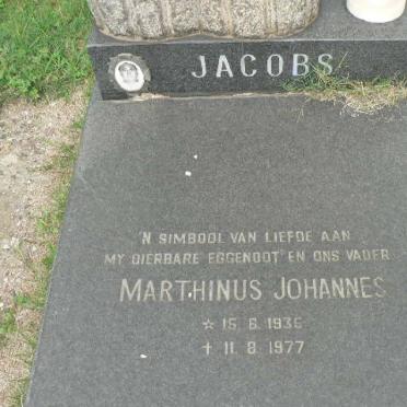JACOBS Marthinus Johannes 1935-1977