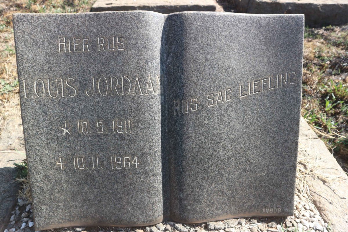 JORDAAN Louis 1911-1964