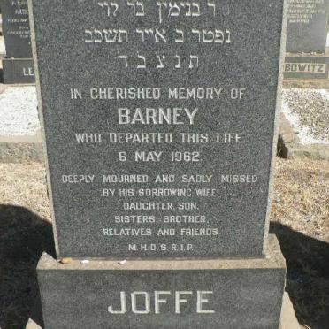 JOFFE Barney -1962