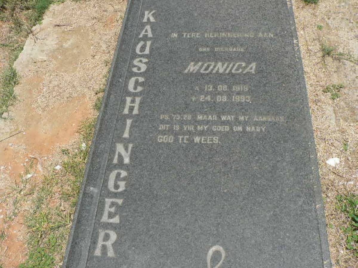 KAUSCHINGER Monica 1919-1993
