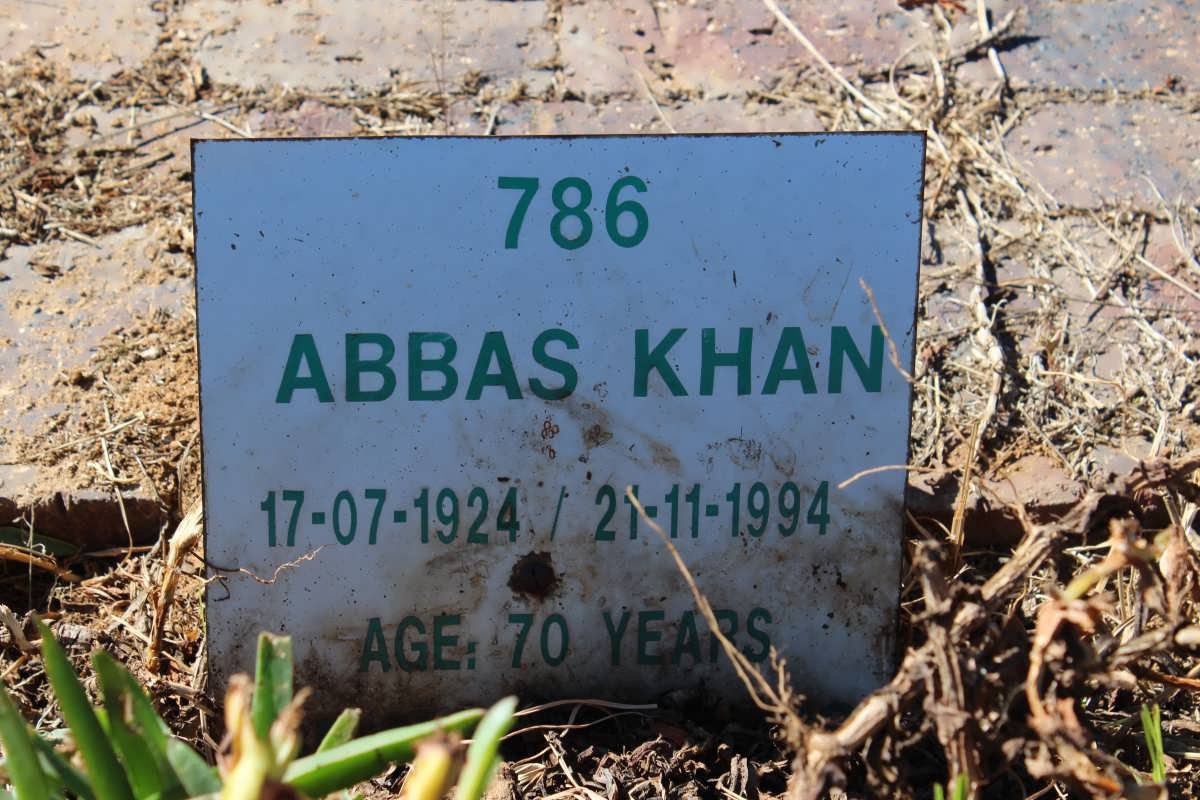 KHAN Abbas 1924-1994