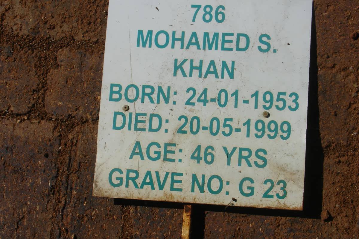 KHAN Mohamed S. 1953-1999