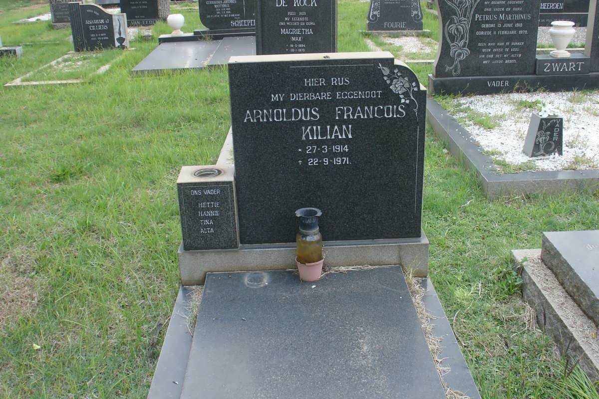KILIAN Arnoldus Francois 1914-1971