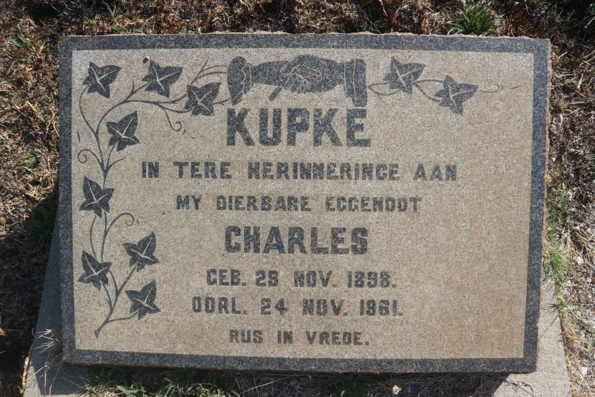 KUPKE Charles 1898-1961