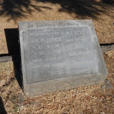 LOOCK Ivan M. 1928-1979 &amp; Rose -1953