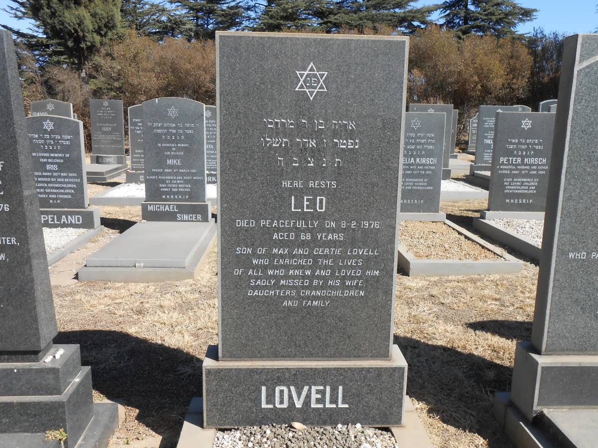 LOVELL Leo -1976