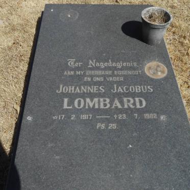 LOMBARD Johannes Jacobus 1917-1982