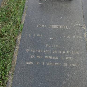 LOOTS Gert Christoffel 1916-1991