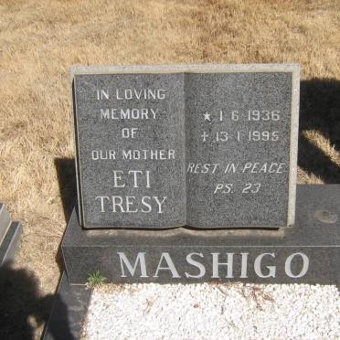MASHIGO Eti Tresy 1936-1995