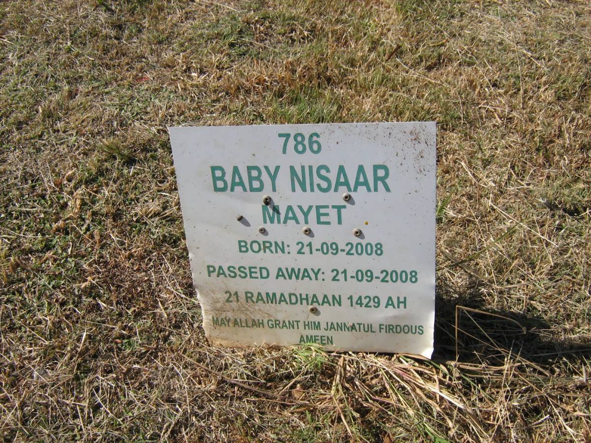 MAYET Nisaar 2008-2008