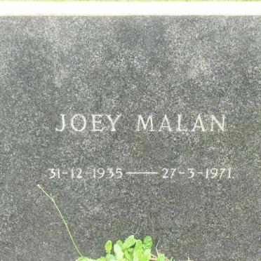 MALAN Joey 1935-1971