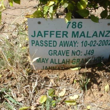 MALANZI Jaffer -2002