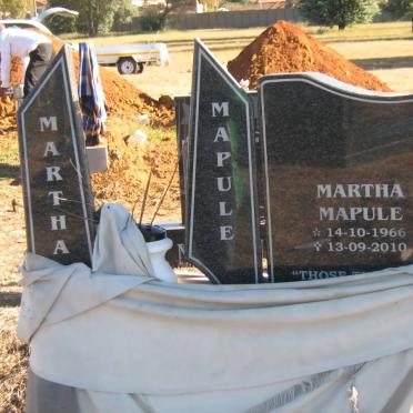 MAPULE Martha 1966-2010