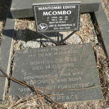 MCOMBO Mantombi Edith 1950-2013