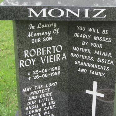 MONIZ Roberto Roy Vieira 1996-1996