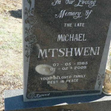 MTSHWENI Michael 1965-2008